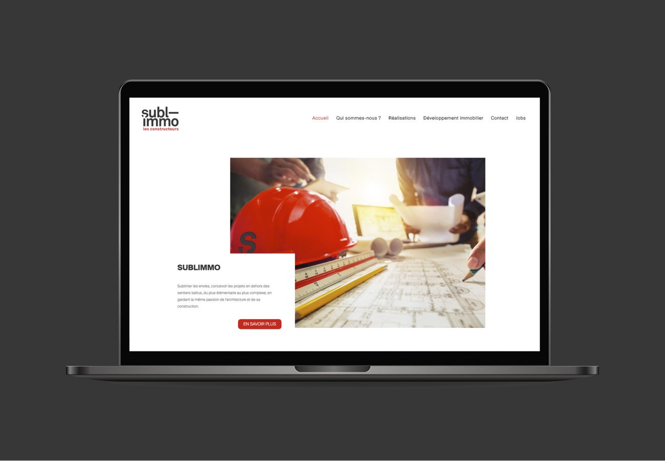 Site Internet Sublimmo